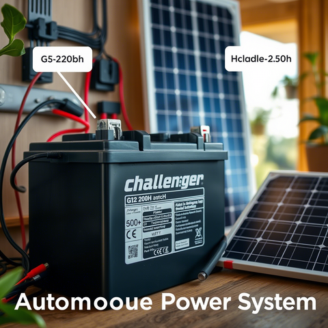 Аккумулятор challenger t105 в автономных системах питания