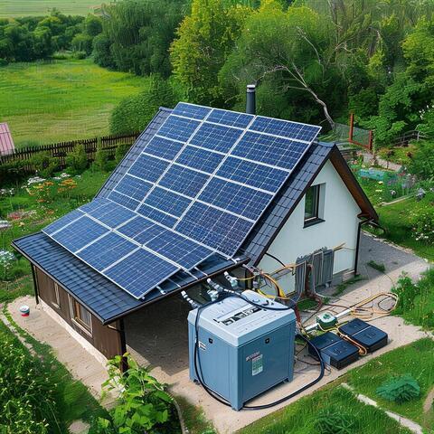 Аккумуляторы fiamm 12fghl28 в автономных системах солнечной электроэнергии частных домов