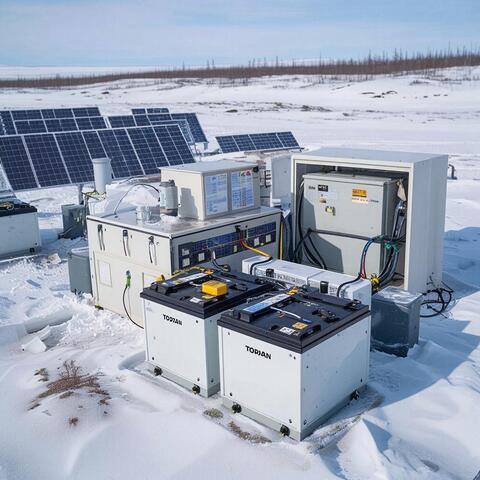 Аккумуляторы trojan 31xhs в автономных системах солнечной электроэнергии крайнего севера