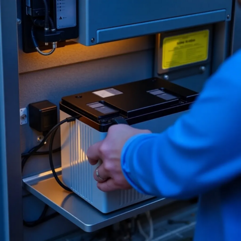 Применение аккумулятора Trojan J305G-AC в резервном электропитании