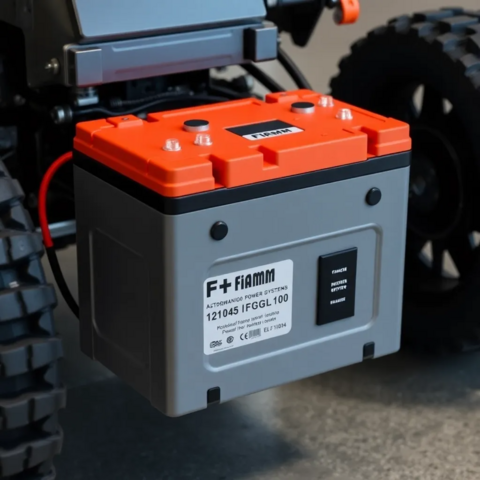 Аккумулятор Fiamm 12FGL100 в автономных системах питания беспилотного наземного транспорта